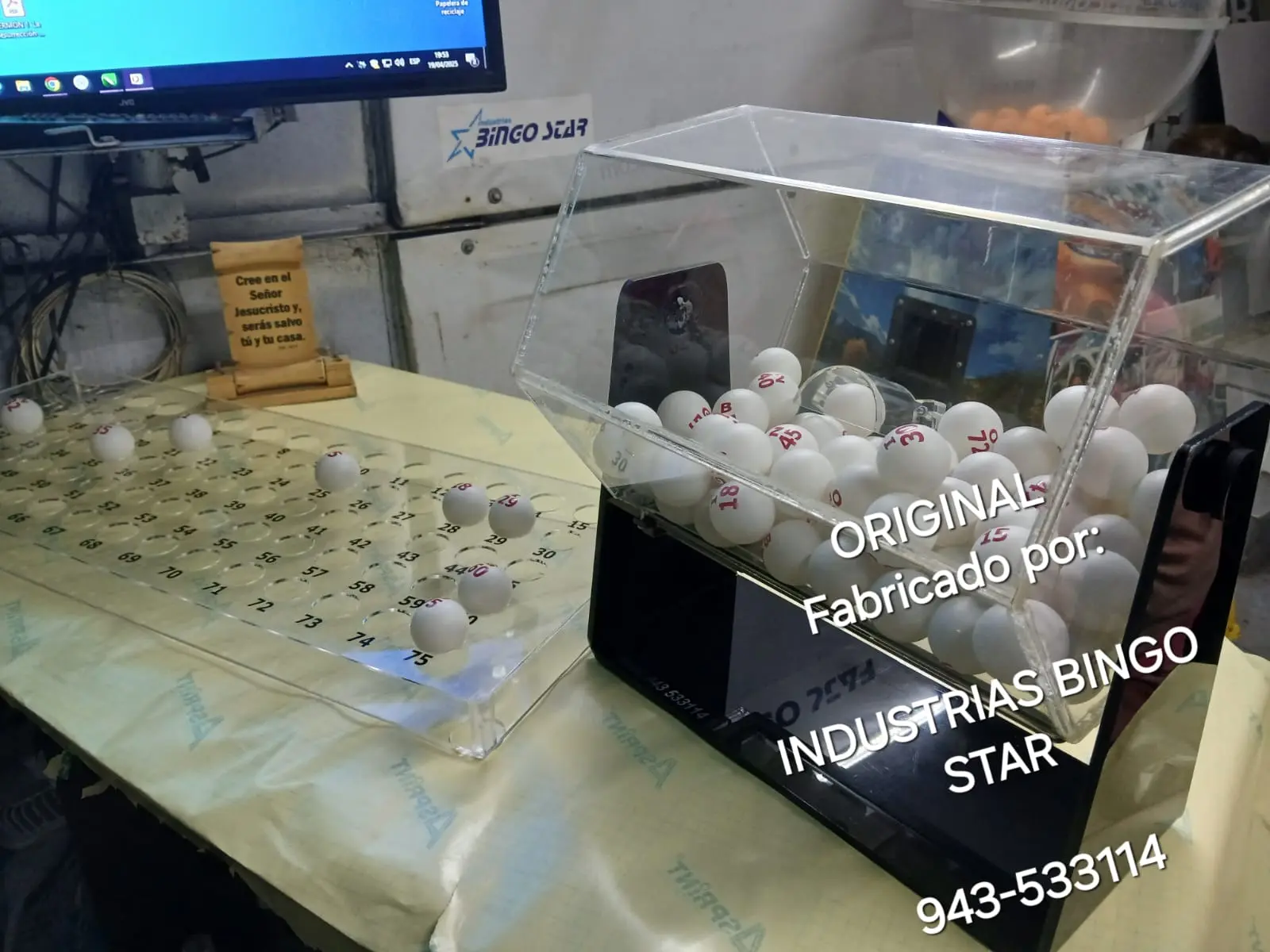 TARJETAS DE BINGO - INDUSTRIAS BINGO STAR