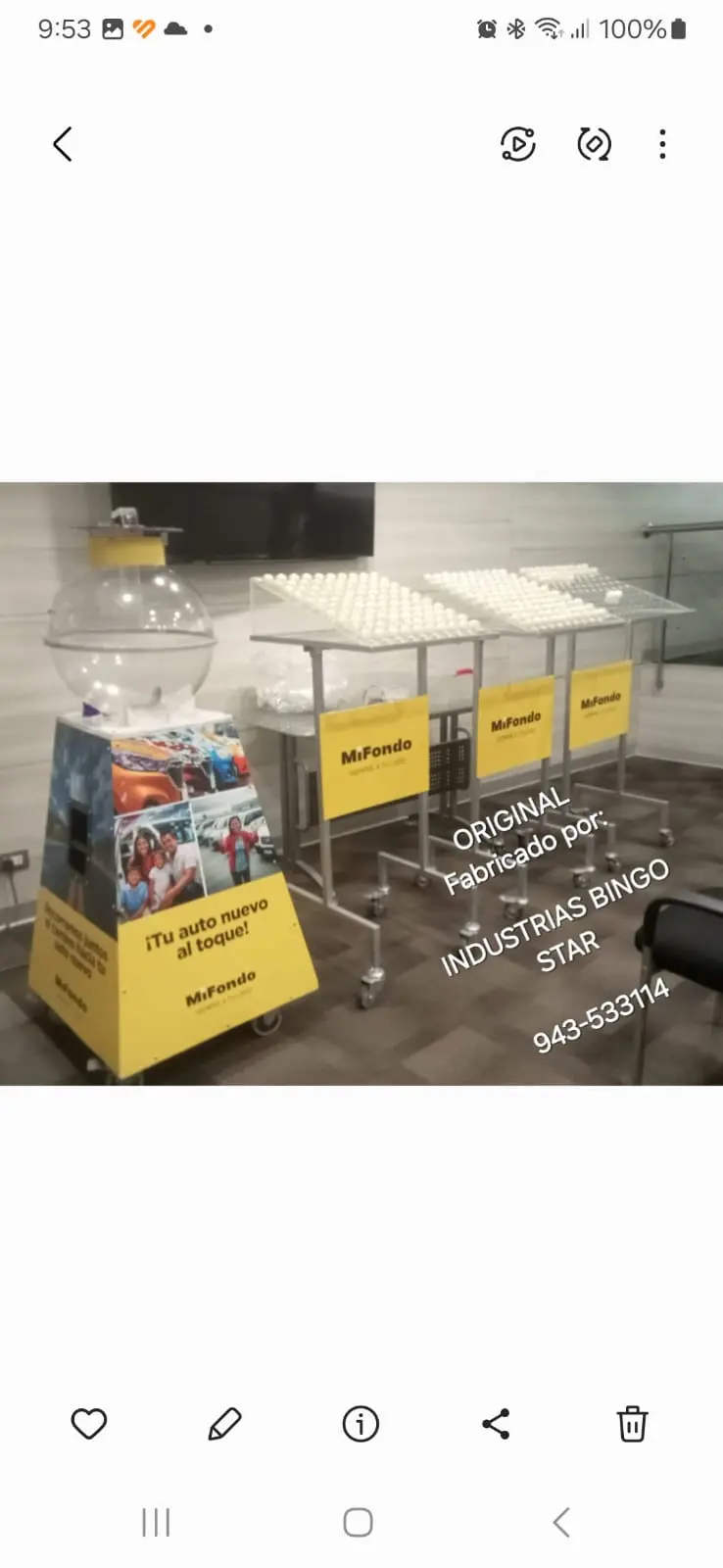 TARJETAS DE BINGO - INDUSTRIAS BINGO STAR