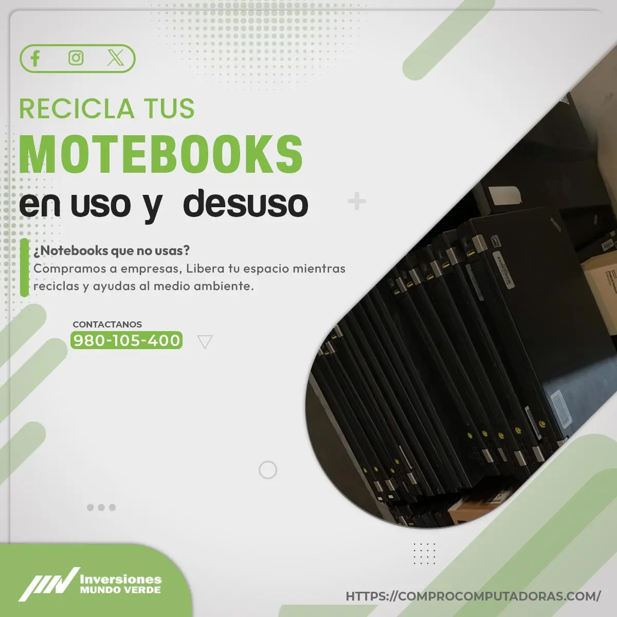 COMPRAMOS NOTEBOOKS