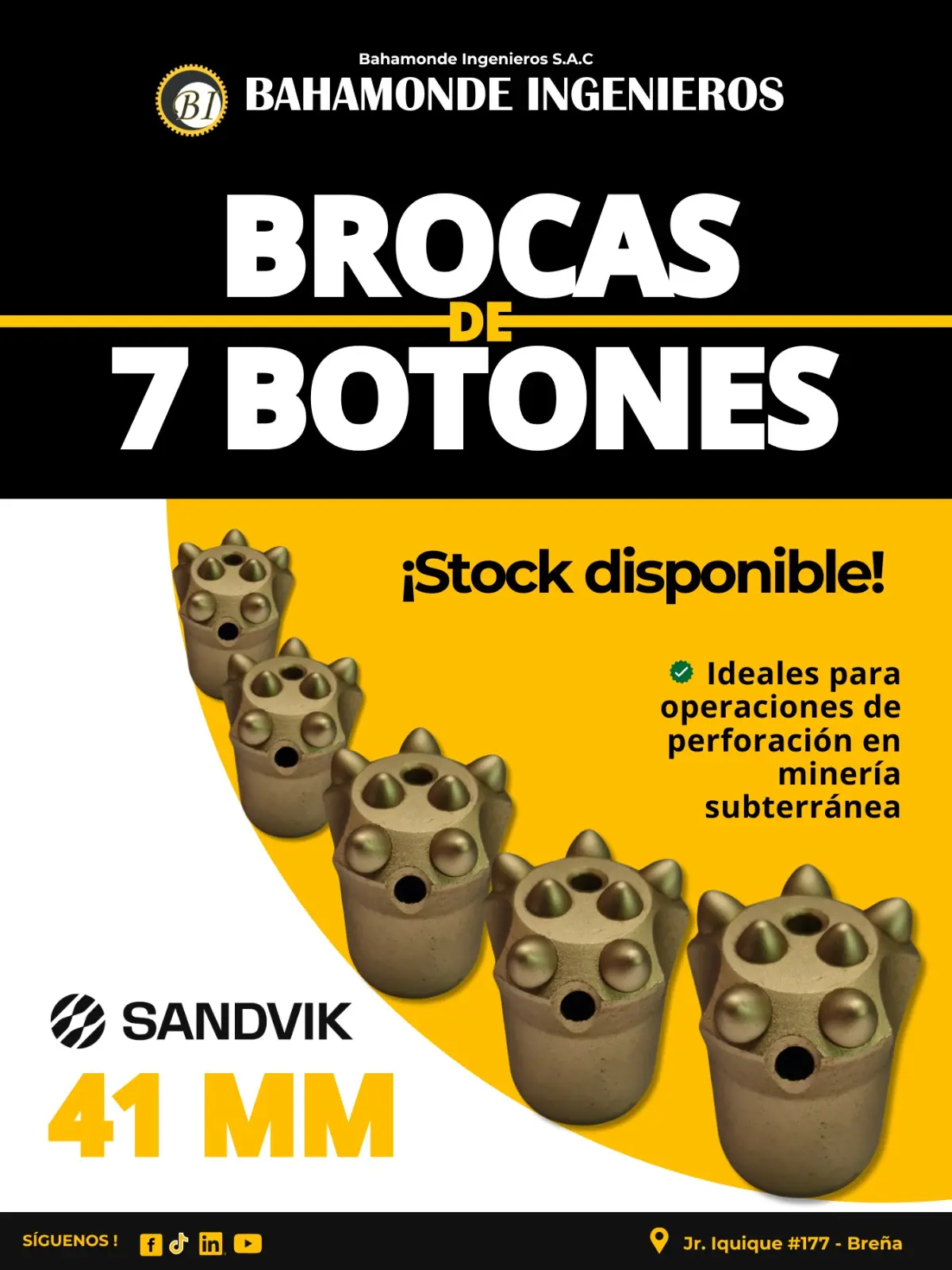BROCAS DE PERFORACION