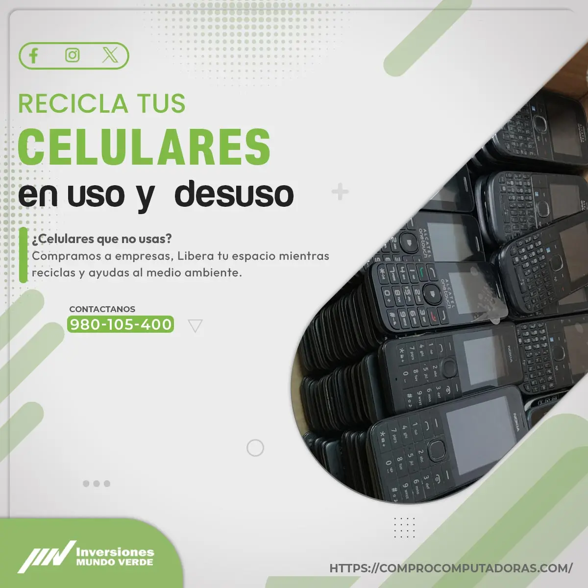  Tus Celulares Usados Aún Tienen Valor con Servicio Mundo Ve