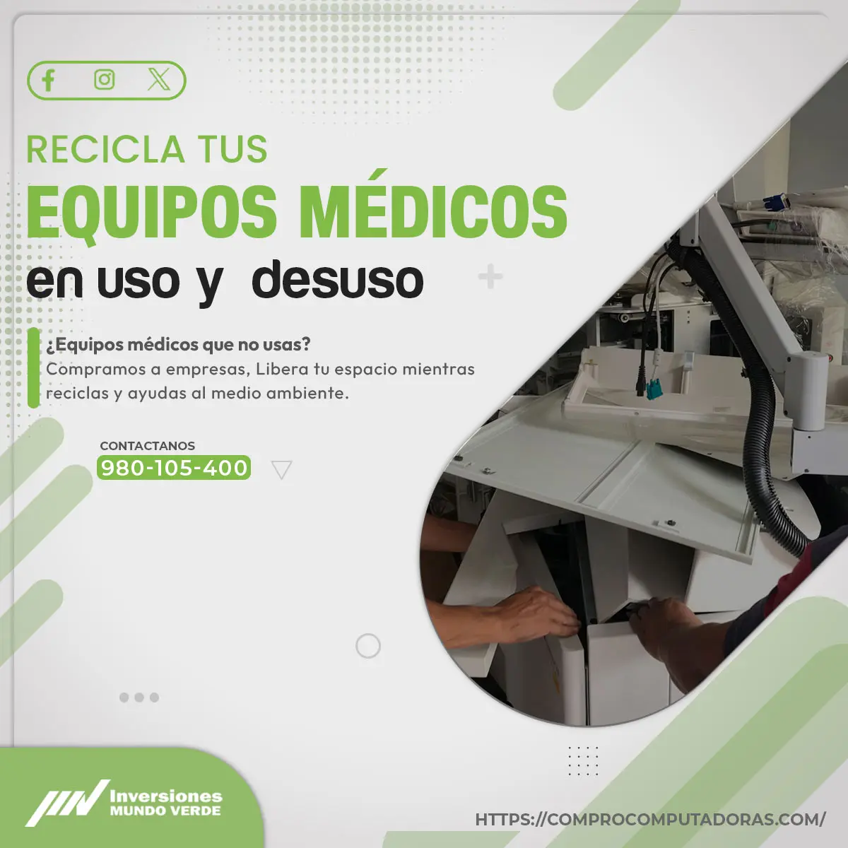  Dale Nueva Vida a tus Equipos Médicos 