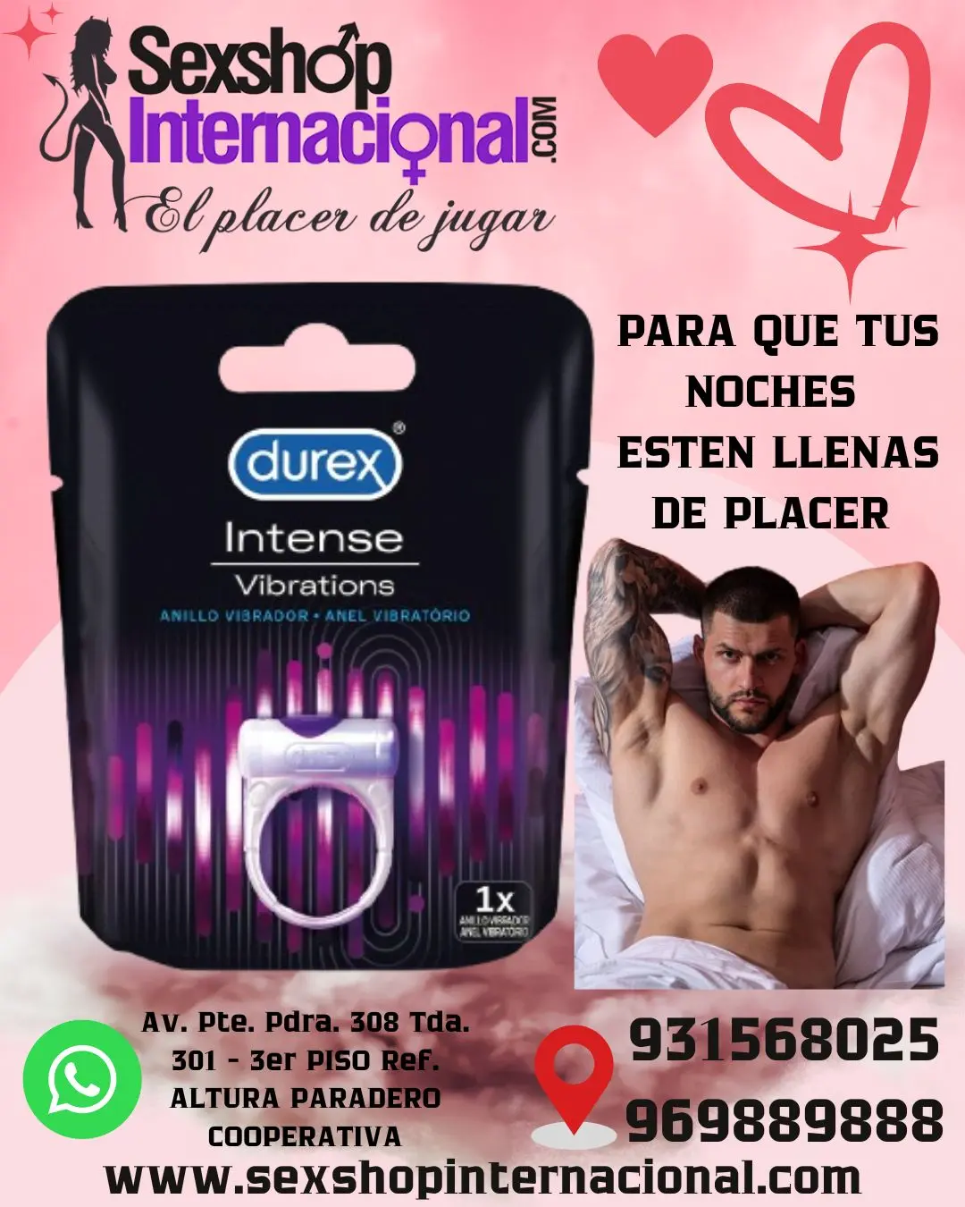 Anillo Vibrador Durex Play Blister 1 UN