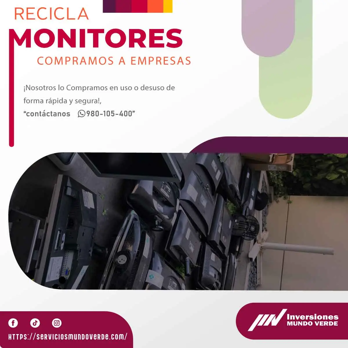 COMPRAMOS MONITORES