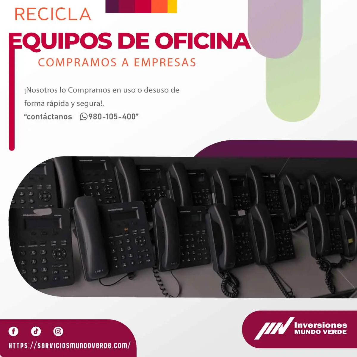 COMPRAMOS EQUIPOS DE OFICINA 