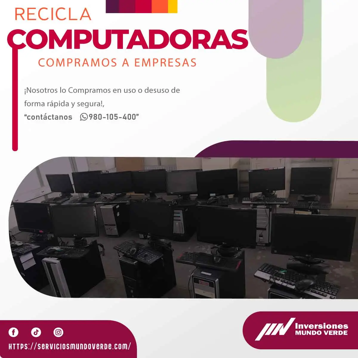 COMPRAMOS COMPUTADORAS