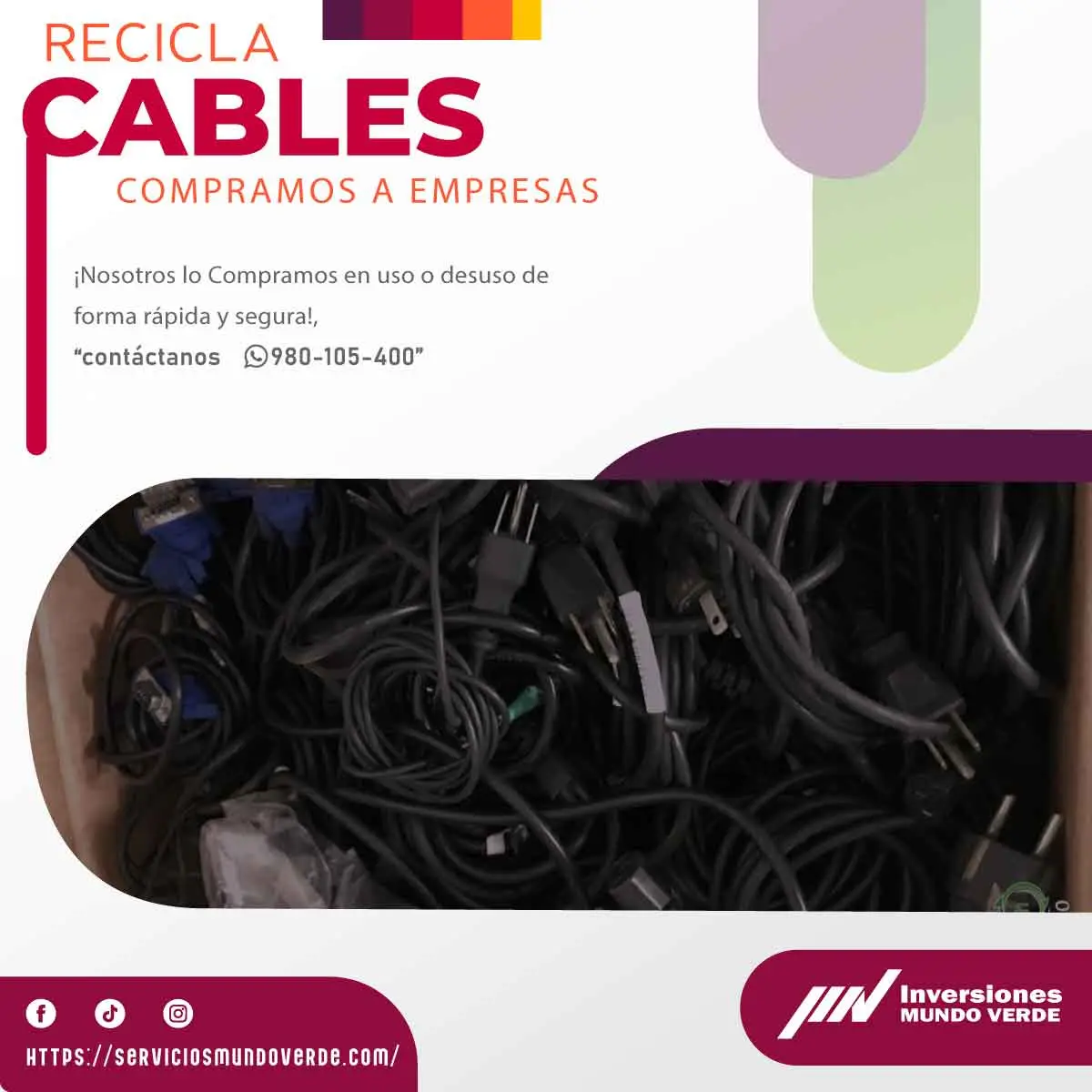 COMPRAMOS CABLES ELECTRICOS 