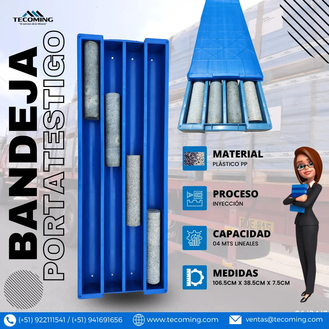 BANDEJAS HQ - PORTAMINERALES PARA LA CLASIFICACIÓN DE ROCAS 