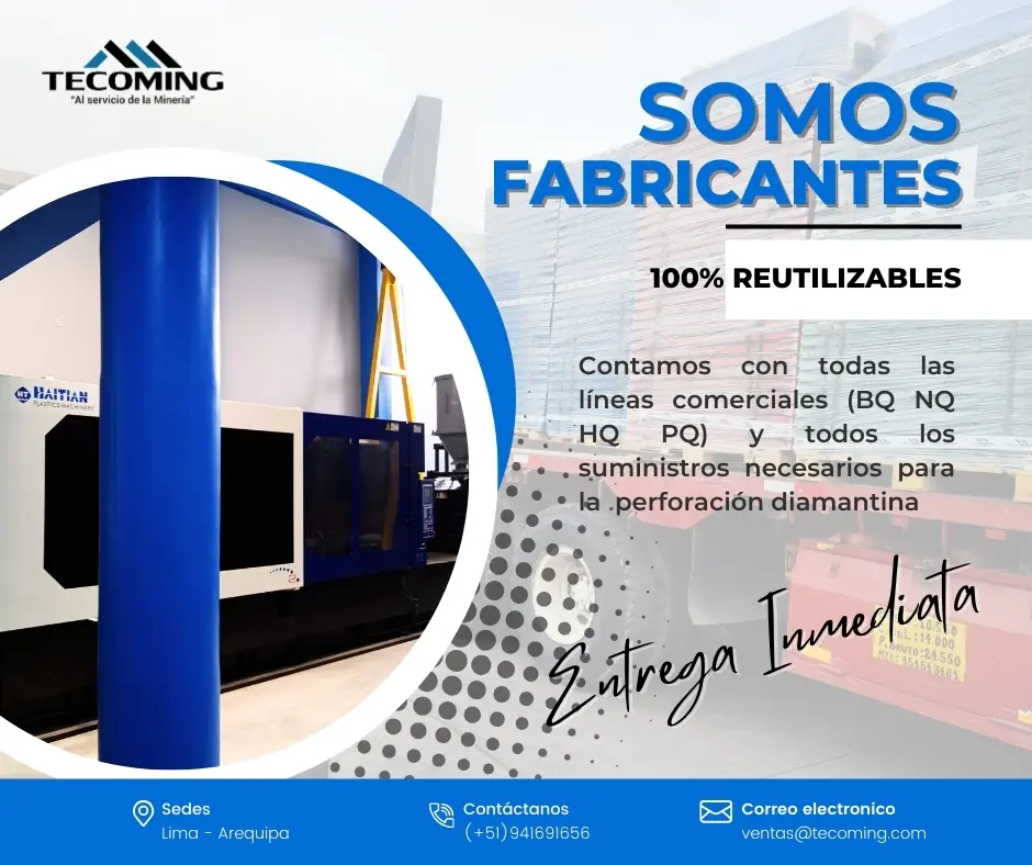 BANDEJAS PARA PRUEBAS GEOLÓGICAS - TECOMING