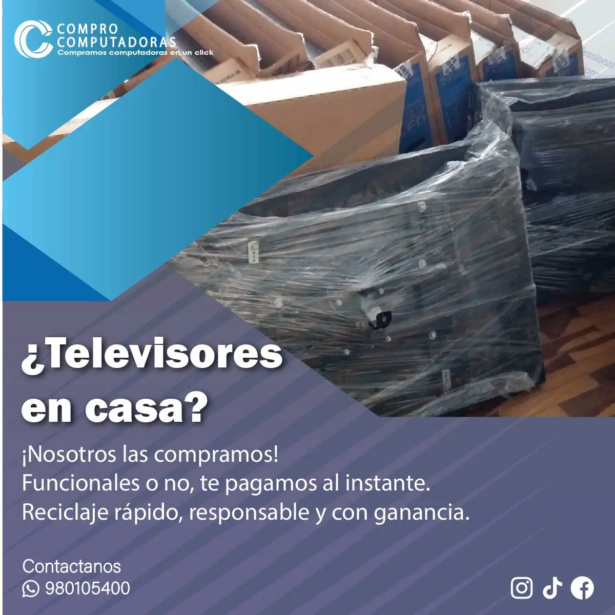 COMPRAMOS TELEVISORES