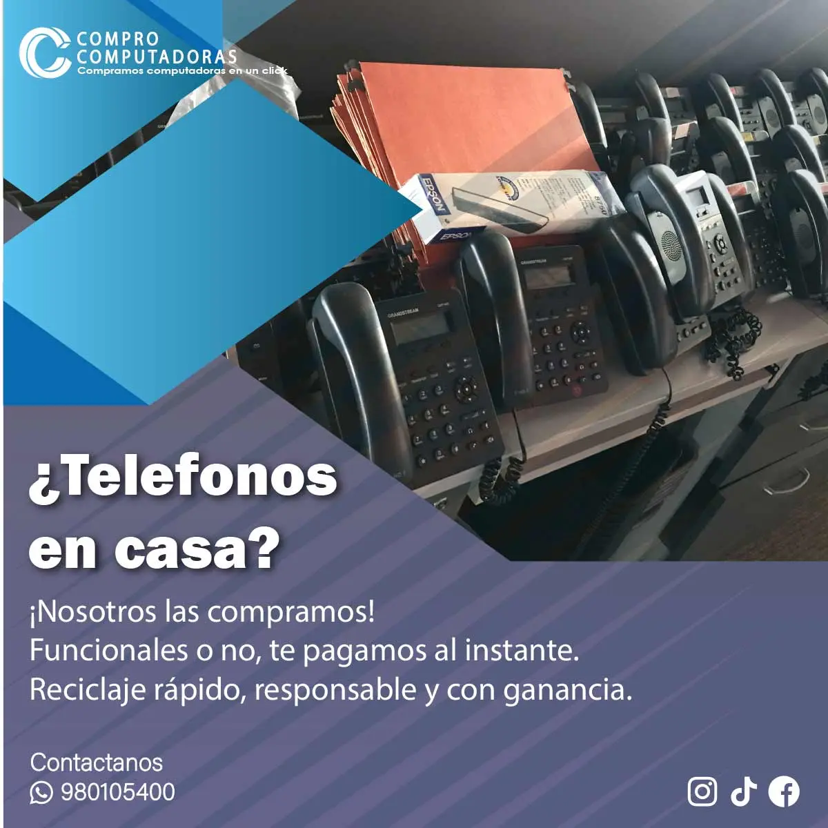 COMPRAMOS TELEFONOS