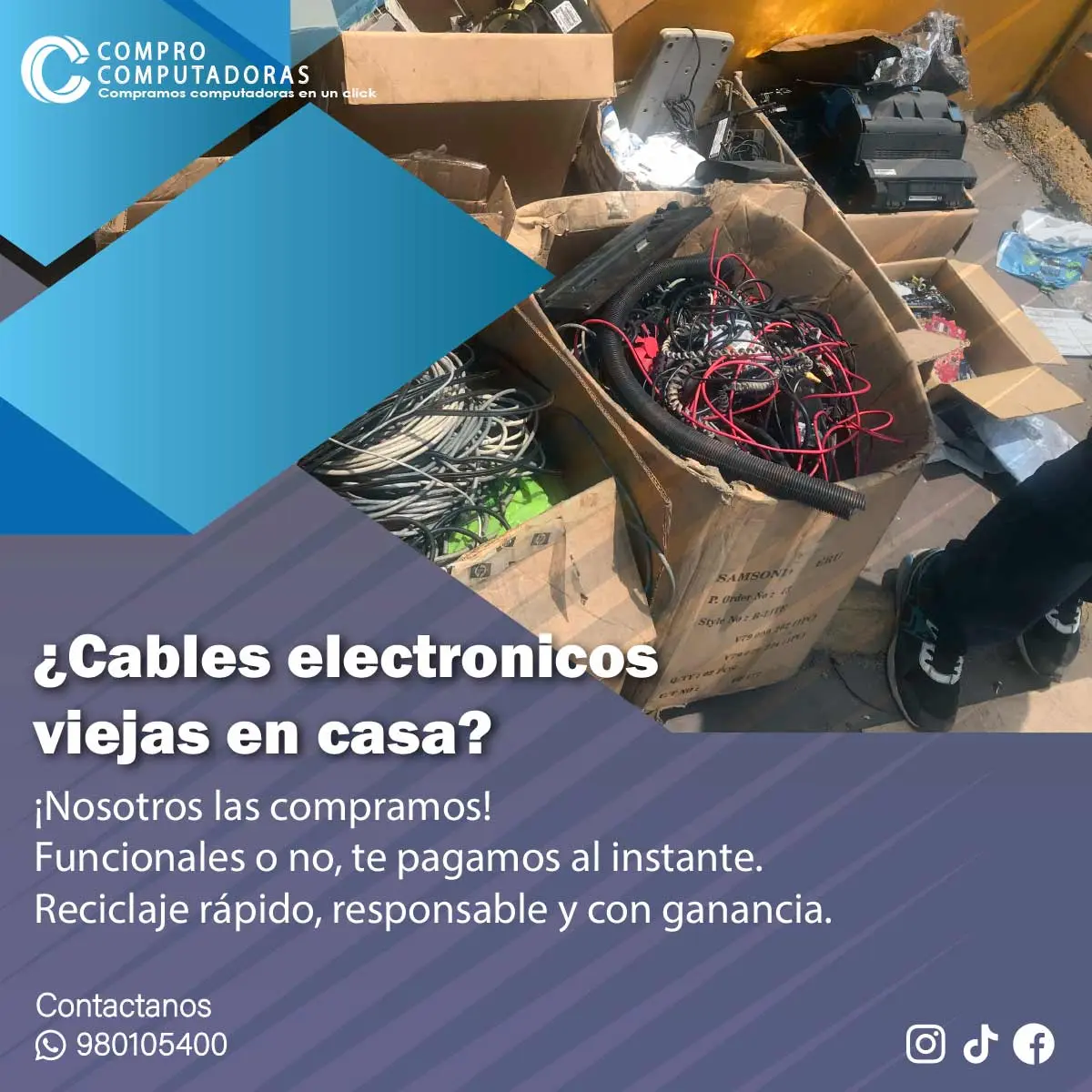 COMPRAMOS CABLES ELECTRICOS 