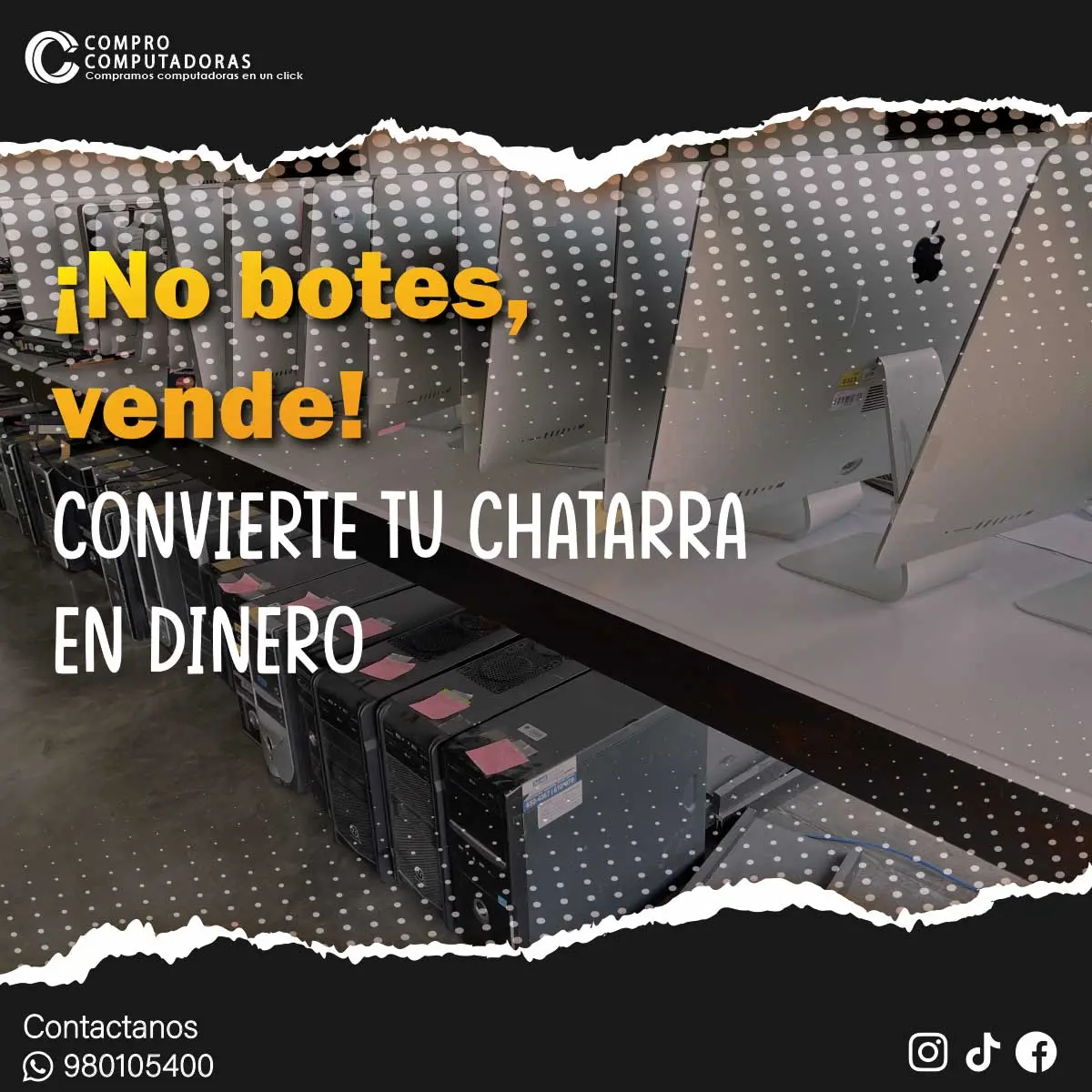 Compra y Reciclaje de Equipos Electrónicos Usados en Lima