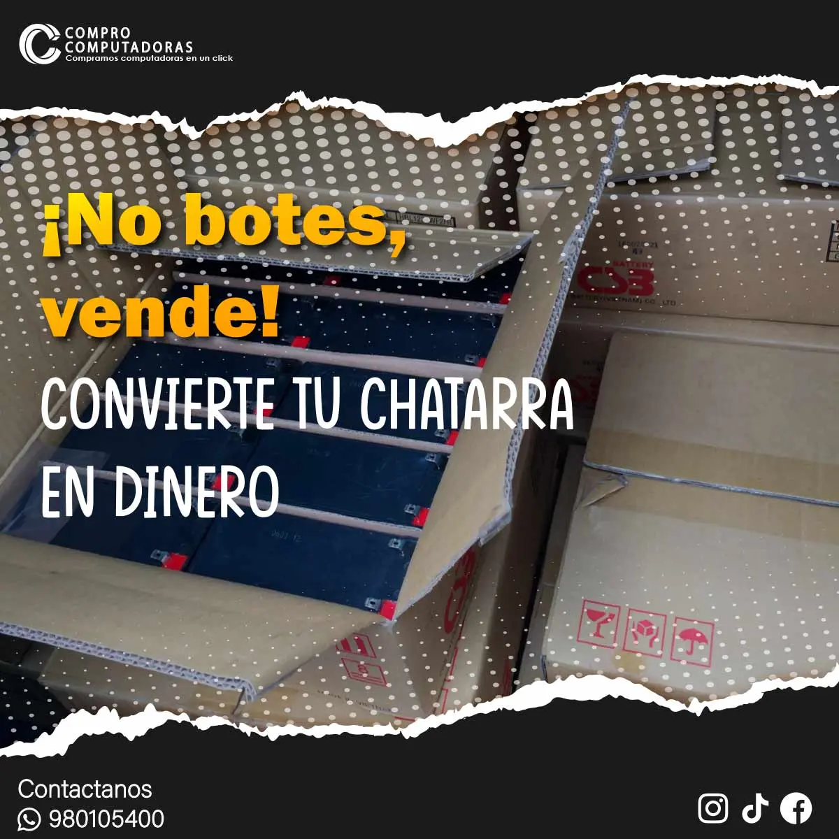 Vende tus Equipos Electrónicos Usados en Lima y Obtén Dinero