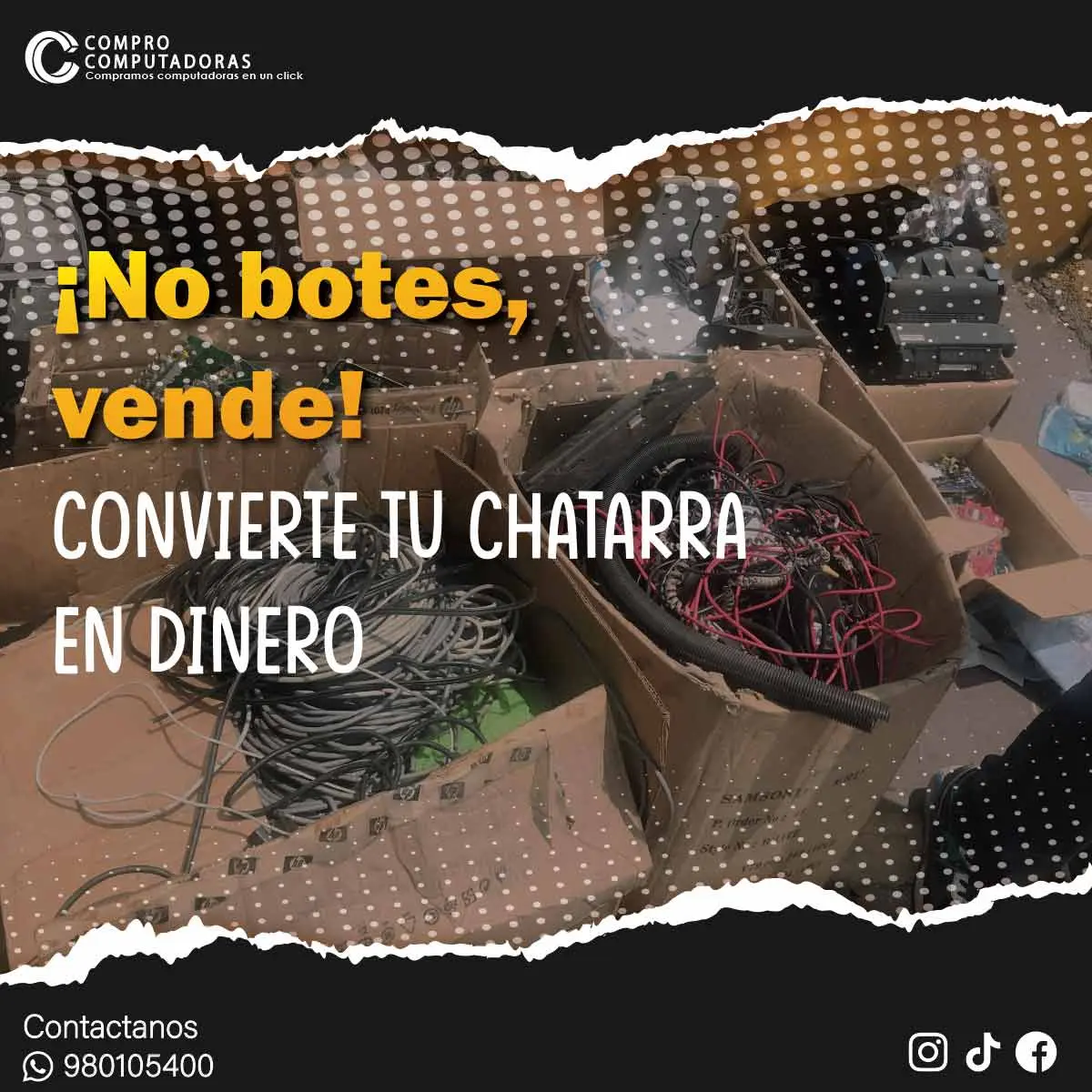 Reciclaje Responsable de Transformadores Toners etc.