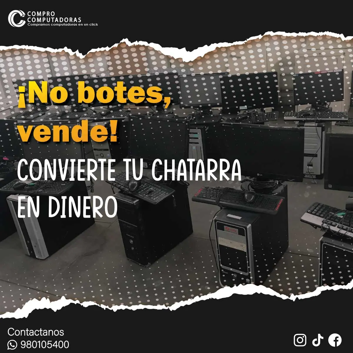 Vende tu Tecnología Usada Obtén la Mejor Oferta en Lima 