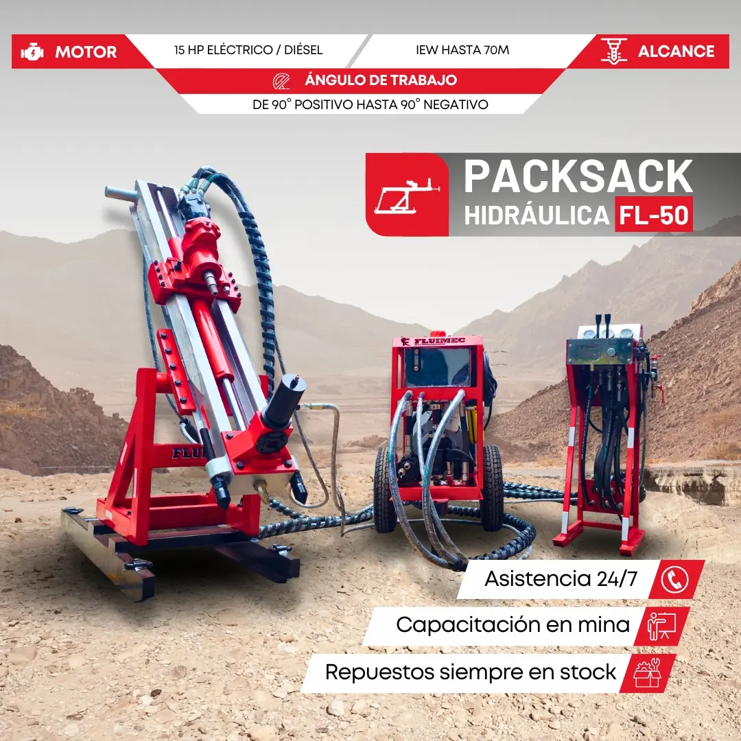 PACKSACK HIDRÁULICA FL50 mina 