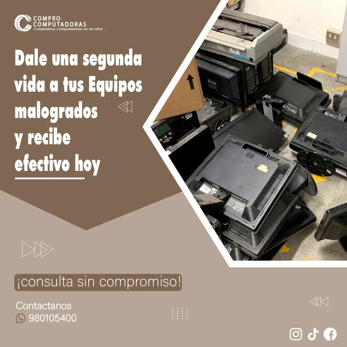 COMPRAMOS EQUIPOS MALOGRADOS