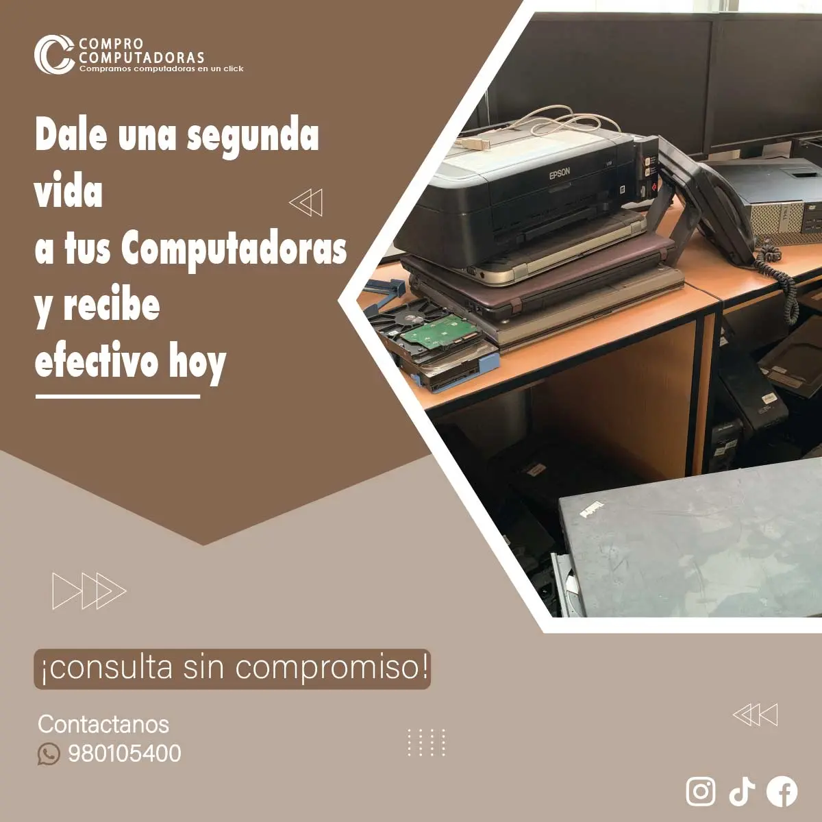 COMPRAMOS COMPUTADORAS