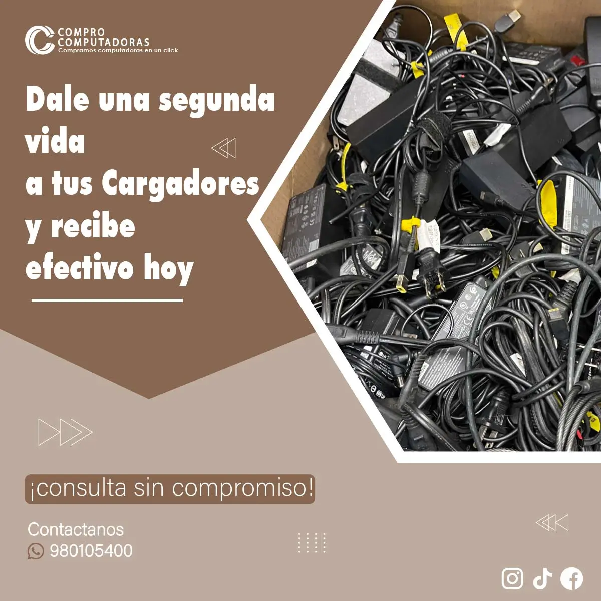 COMPRAMOS CARGADORES