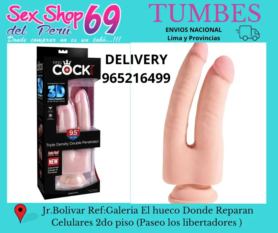 DILDO DOBLE CON DOS PUNTAS TUMBES 965216499 