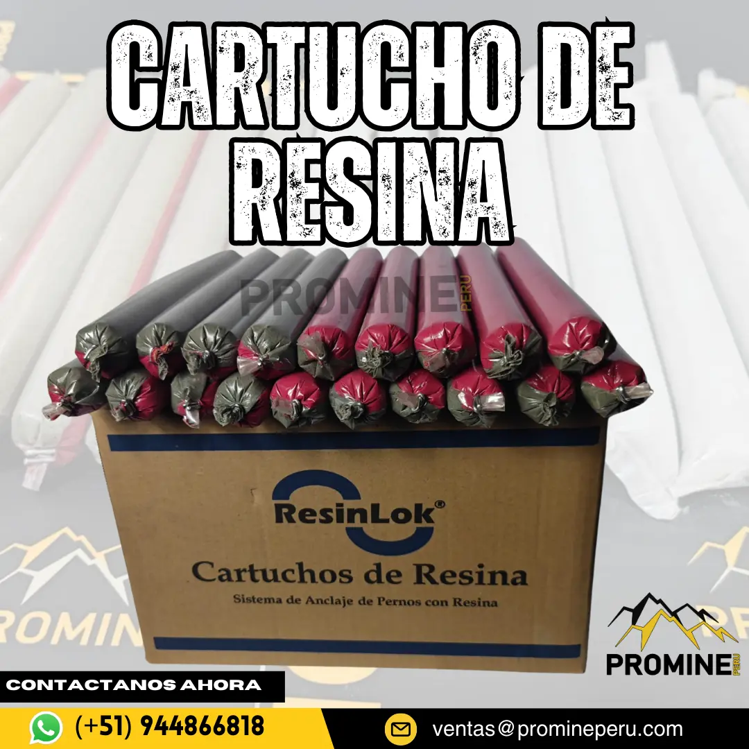CARTUCHO DE RESINA . PROMINE PERU . FRAGUADO RAPIDO