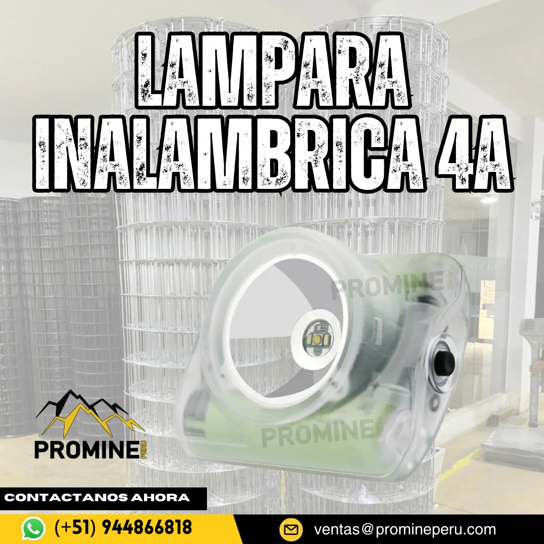 LAMPARA INALAMBRICA . 4A . PROMINE PERU 