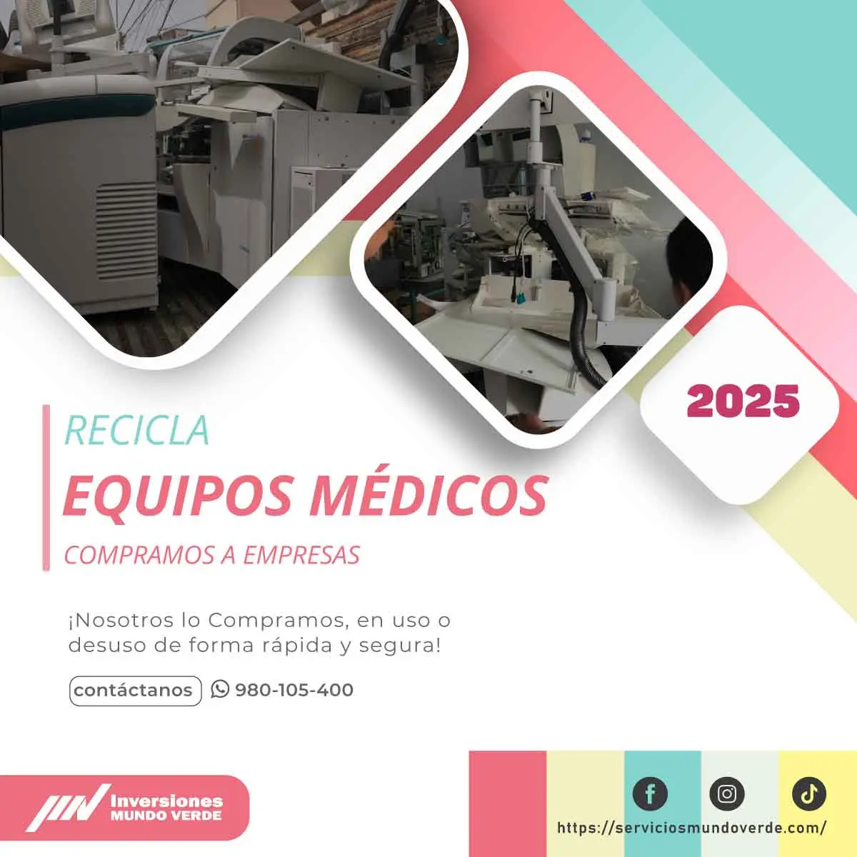  Dale una nueva vida a tus equipos médicos 