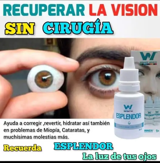 Gotas Esplendor Para Los Ojos