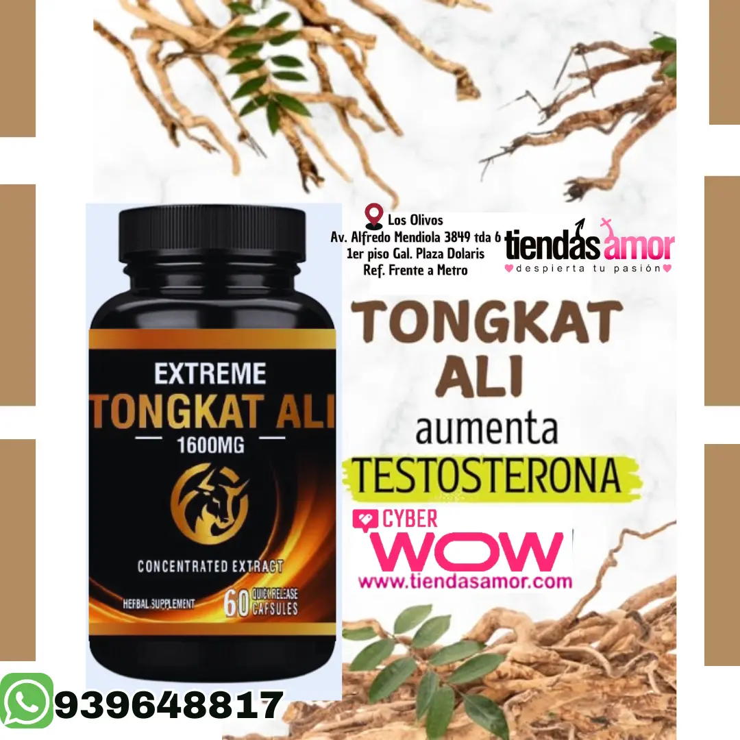 TONGKAT ALI-1600 TRATAMIENTO POTENCIADOR 