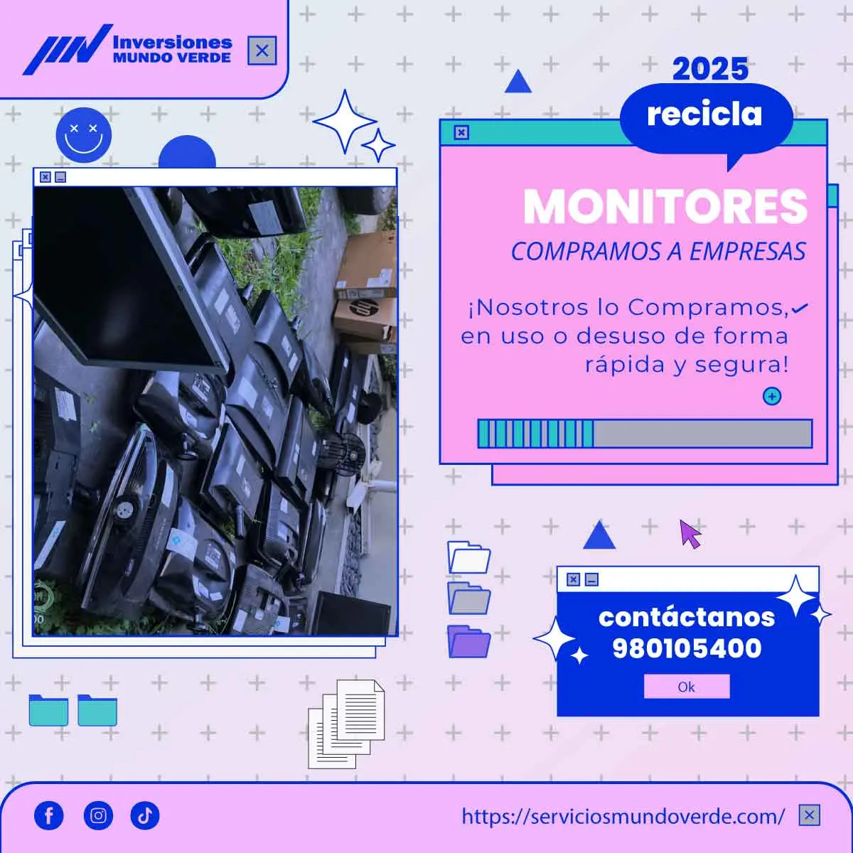  Compramos tus monitores en desuso 