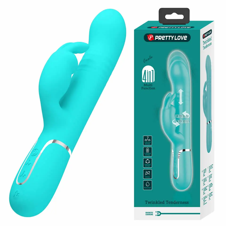 VIBRADORES RABBIT DOBLE ESTIMLADOR EN SEXSHOP OFERTAS