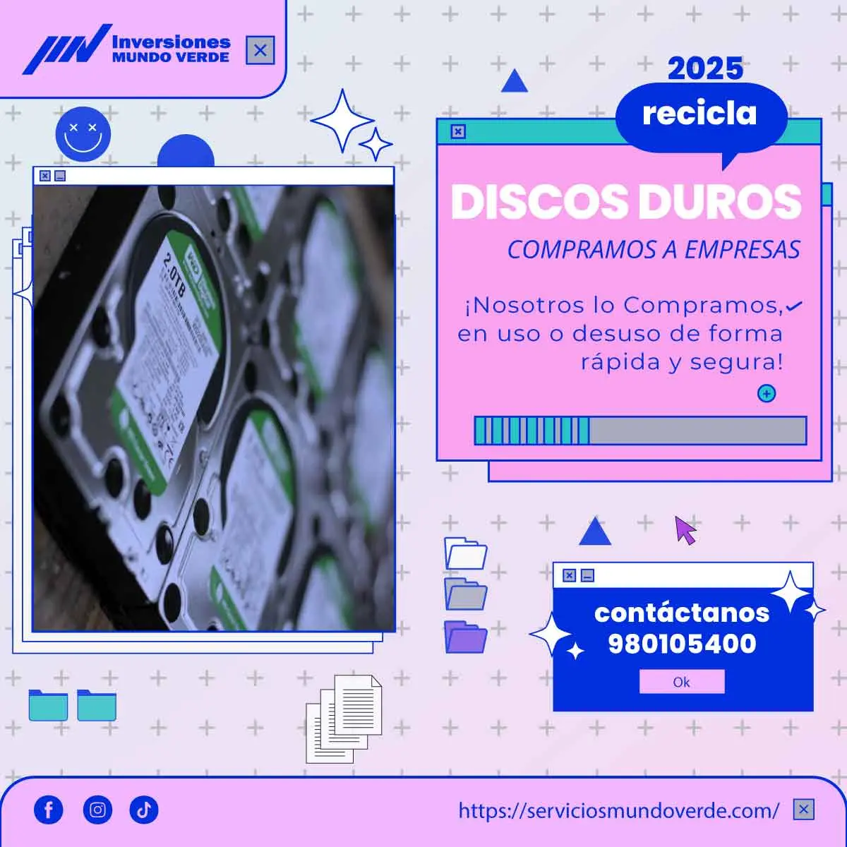 COMPRAMOS DISCOS DUROS