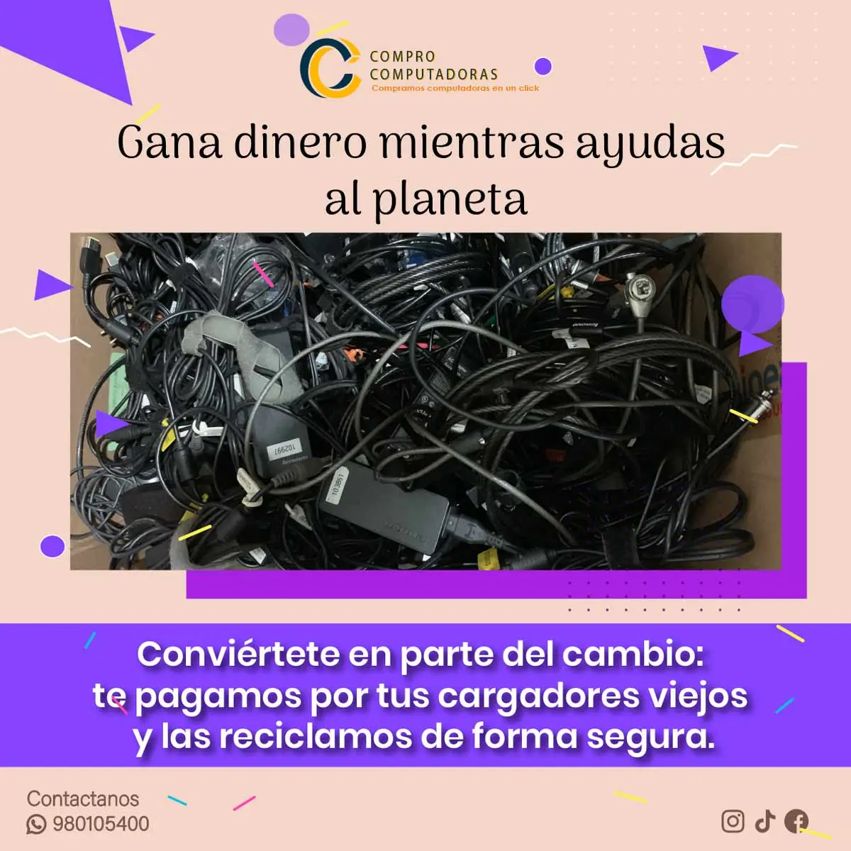  Recicla tus equipos electrónicos viejos y recibe dinero 