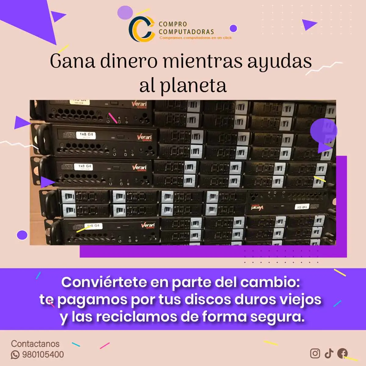  Dile adiós a la chatarra electrónica 