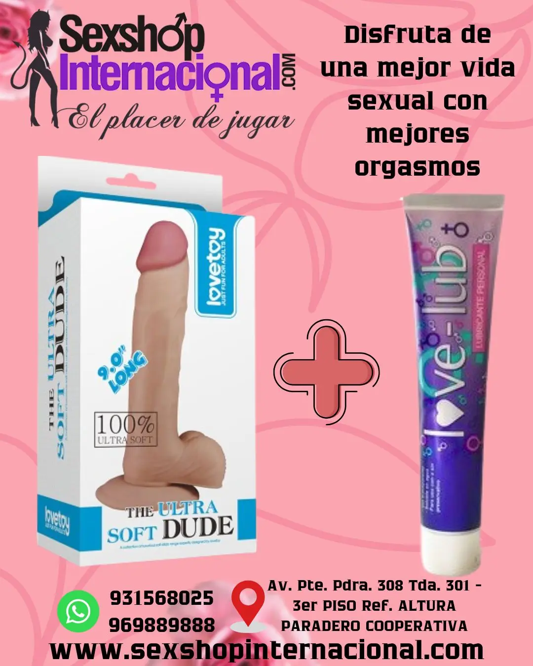 9 THE ULTRA SOFT DUDE LOVE LUB GEL LUBRICANTE 120GR