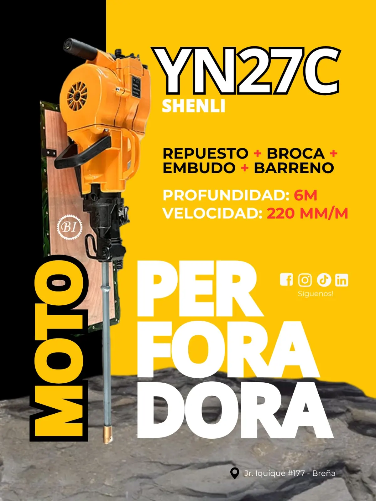 PERFORADORA YN27C