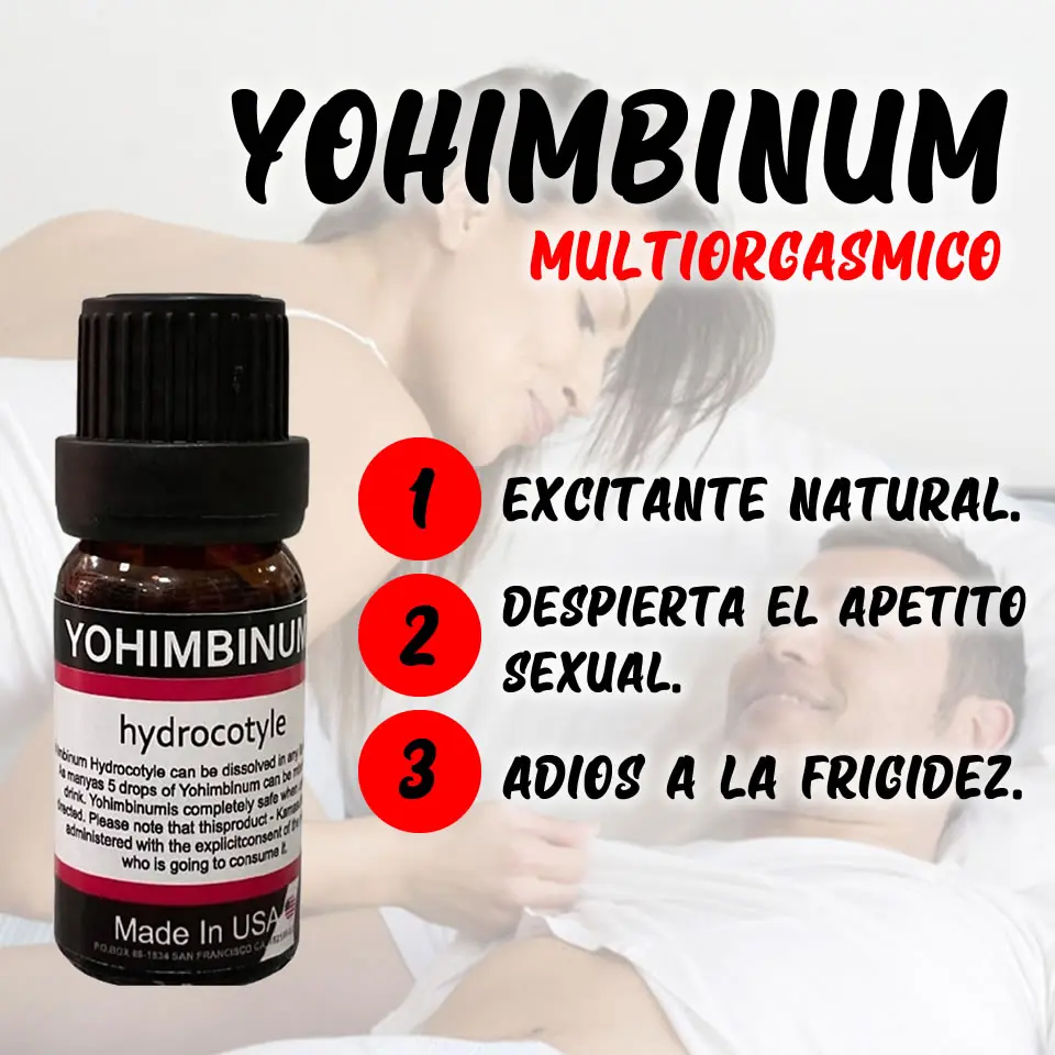 EXCITANTE NATURAL YOMBINA LIQUIDA - EN SEXSHOP OFERTAS