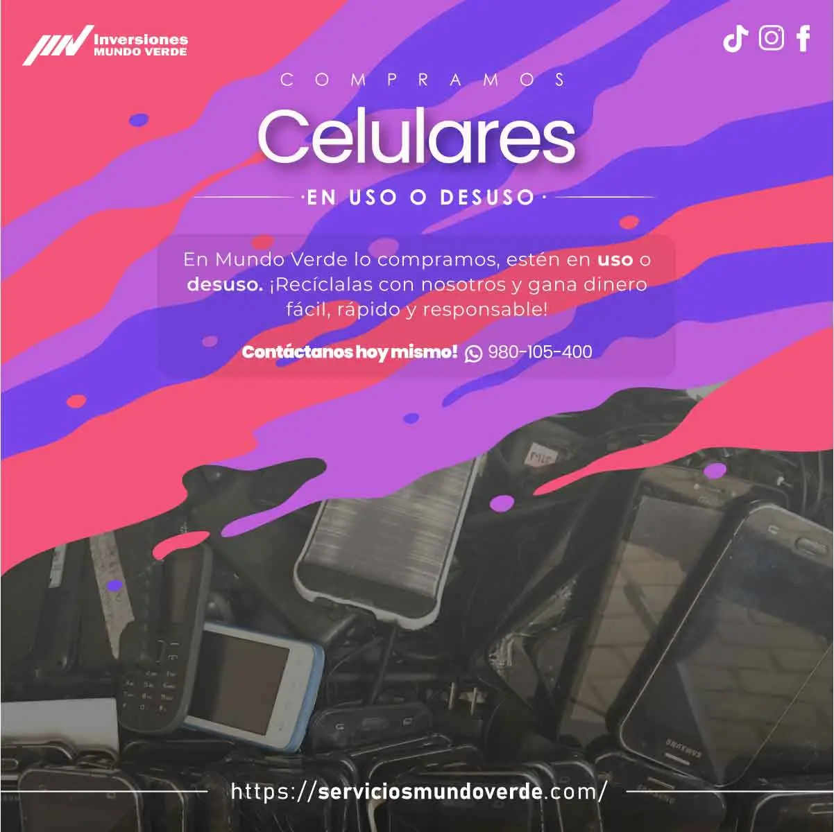  Compramos tus celulares en desuso 