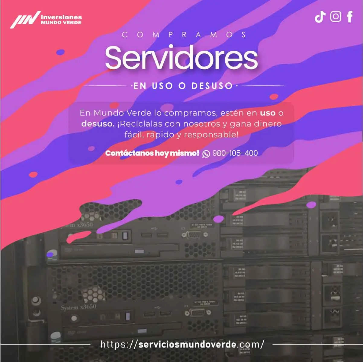  Compramos tus servidores en desuso 