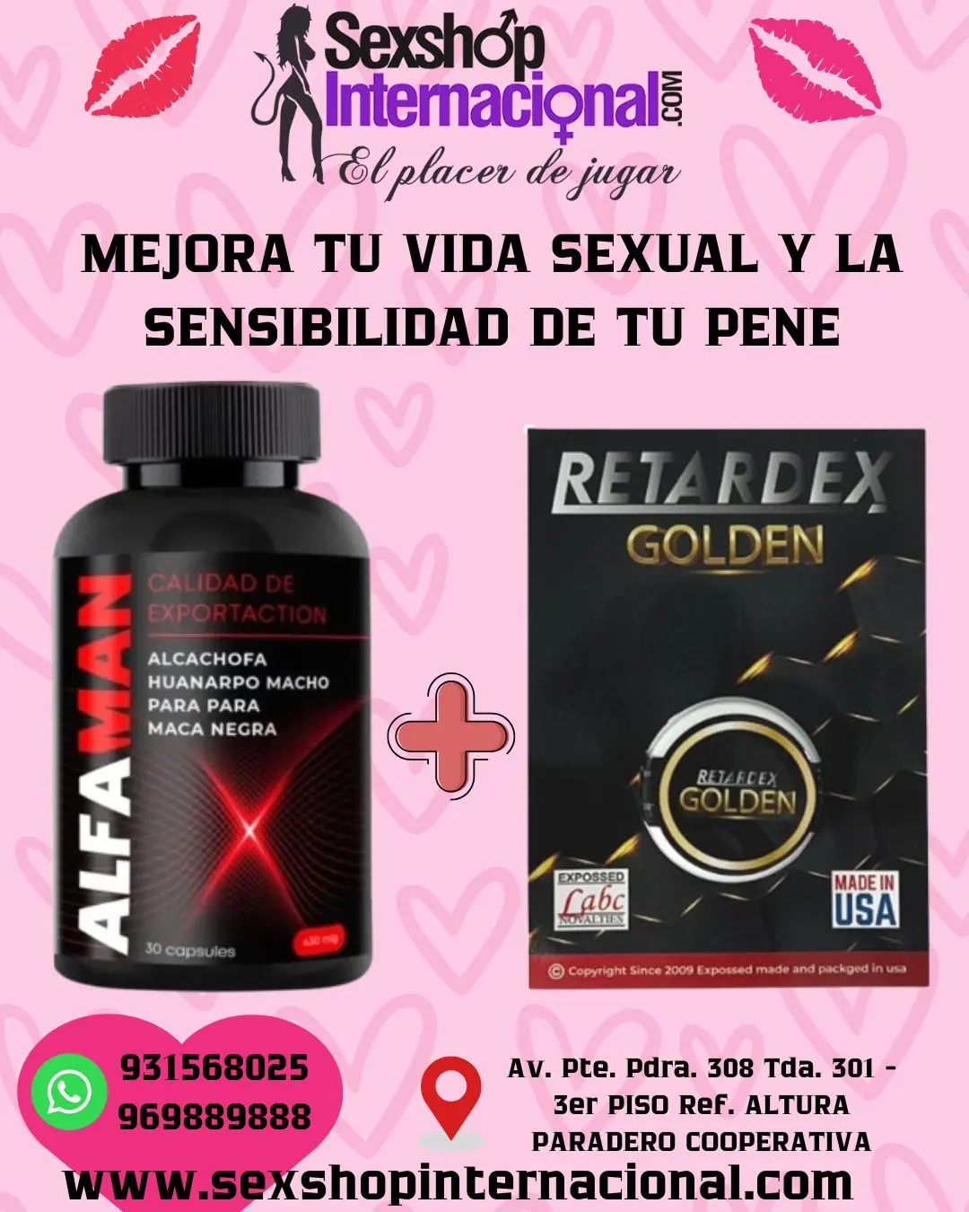 ALFAMAN ORIGINAL RETARDEX GOLDEN