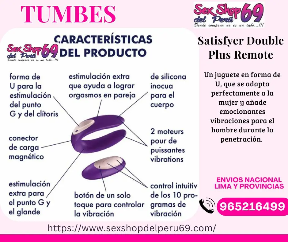 VIBRADOR CON CONTROLO REMOTO TUMBES 965216499
