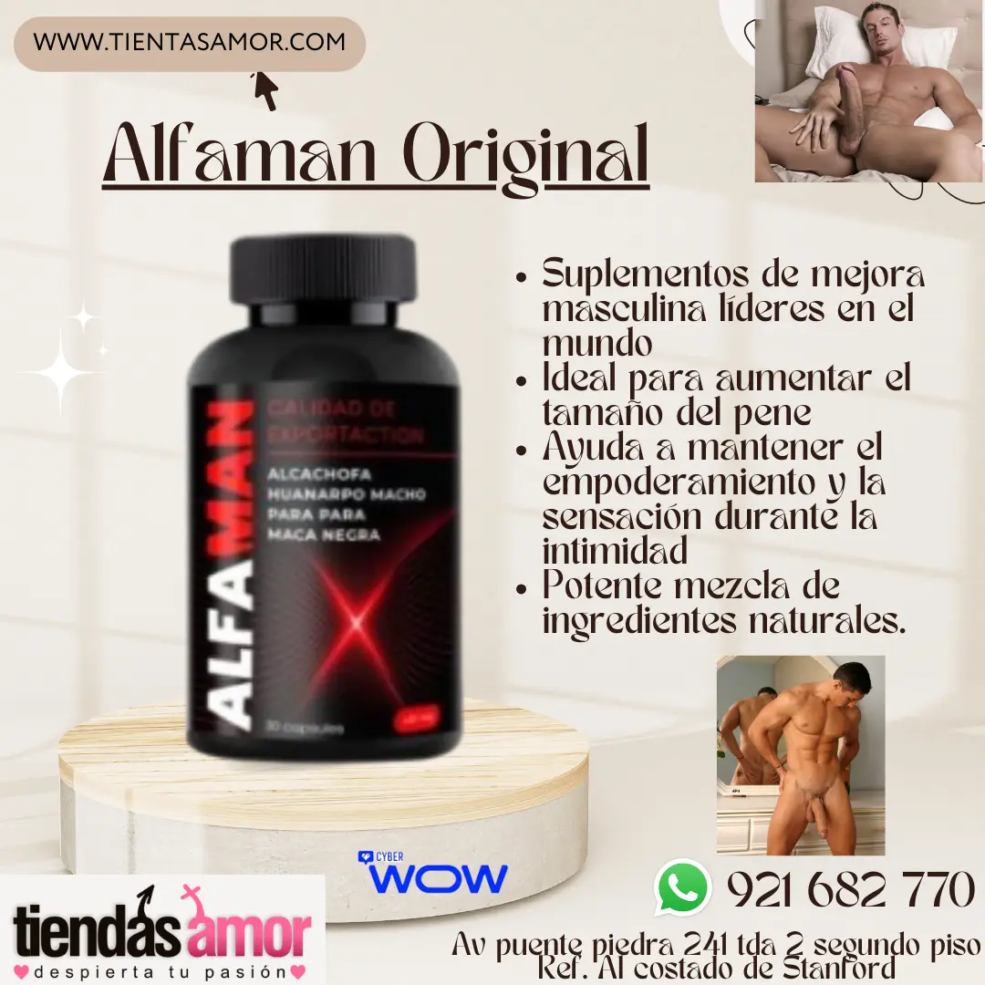 Alfaman Original mejorar la energía vitalidad y potencia ma