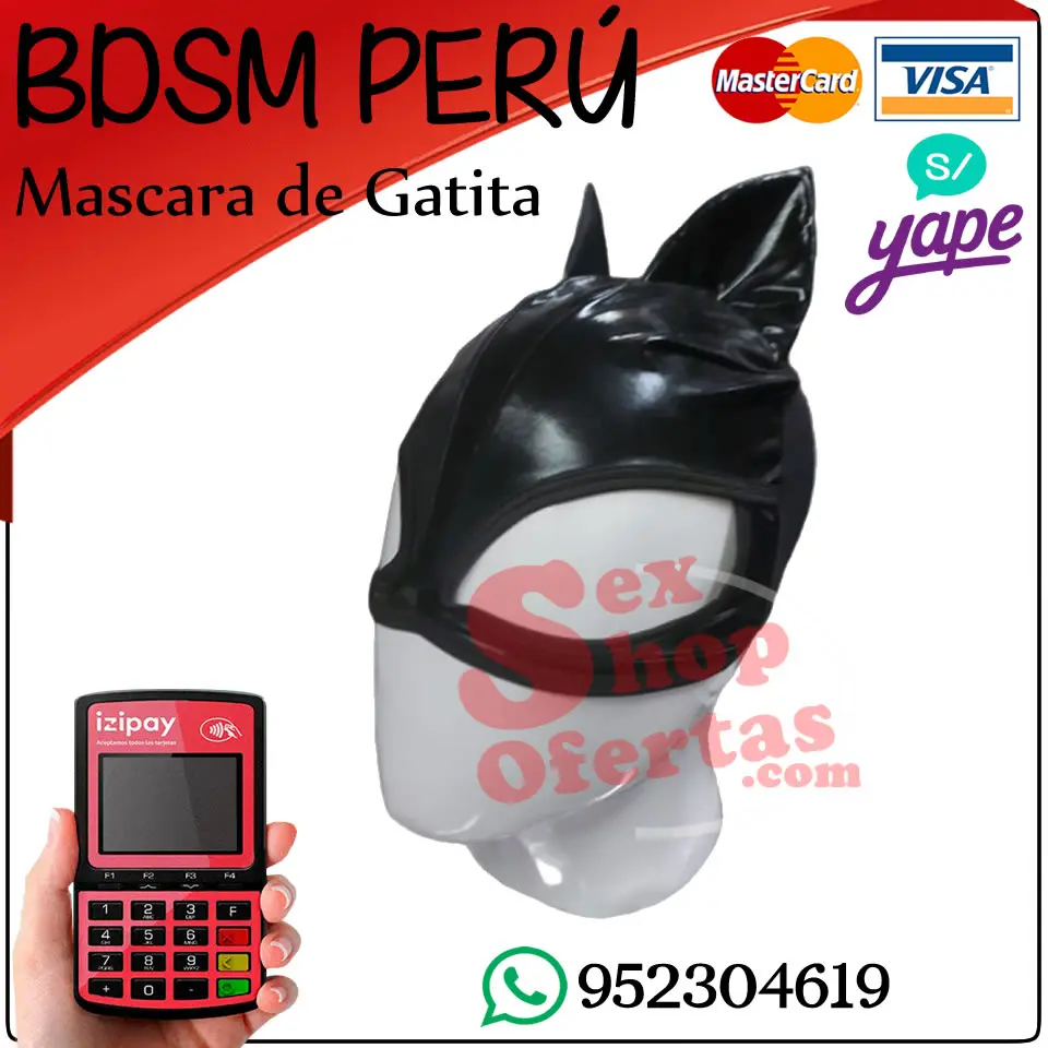 MASCARAS BDSM LATEX - XPANDEX EN SEXSHOP OFERTAS