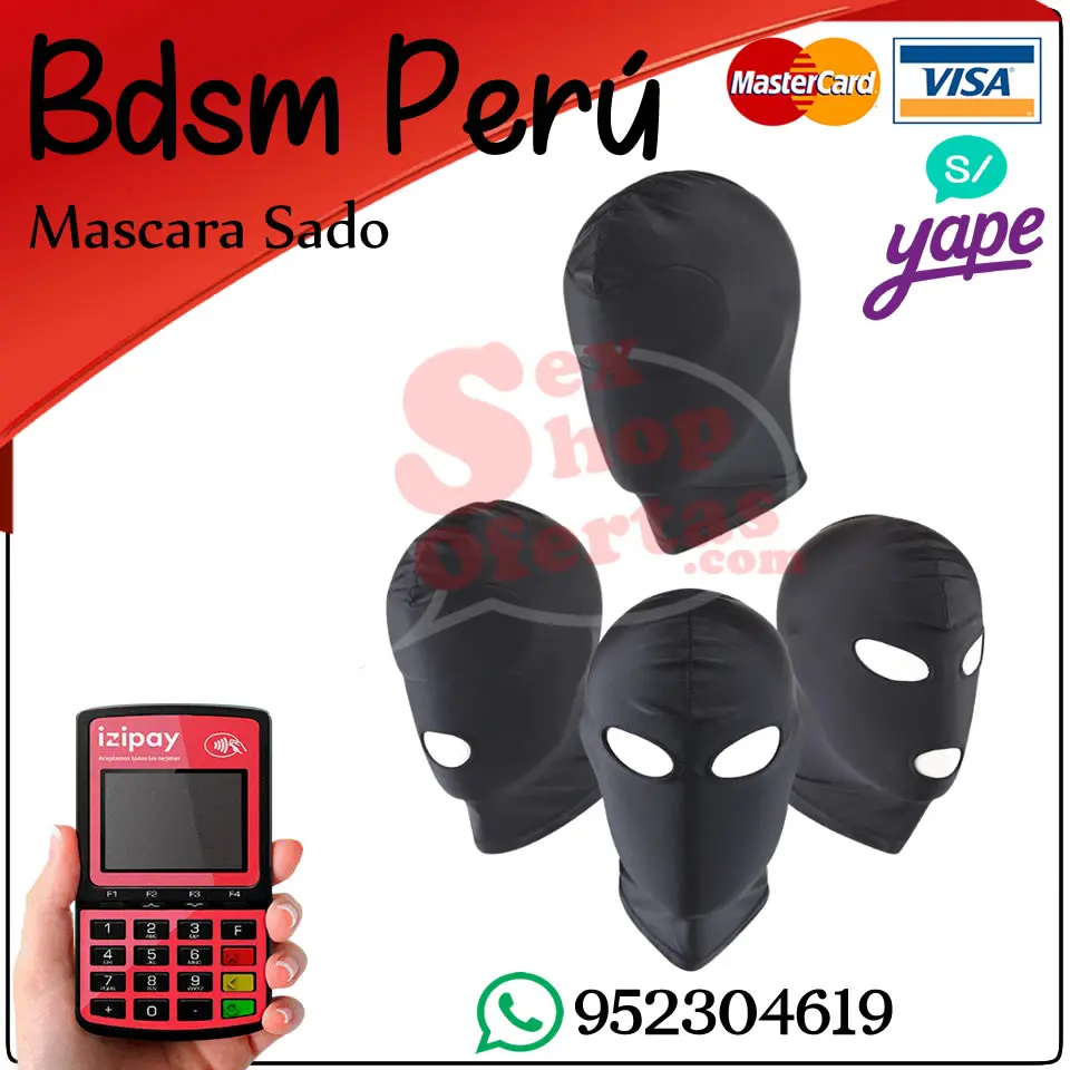 MASCARAS BDSM LATEX - XPANDEX EN SEXSHOP OFERTAS