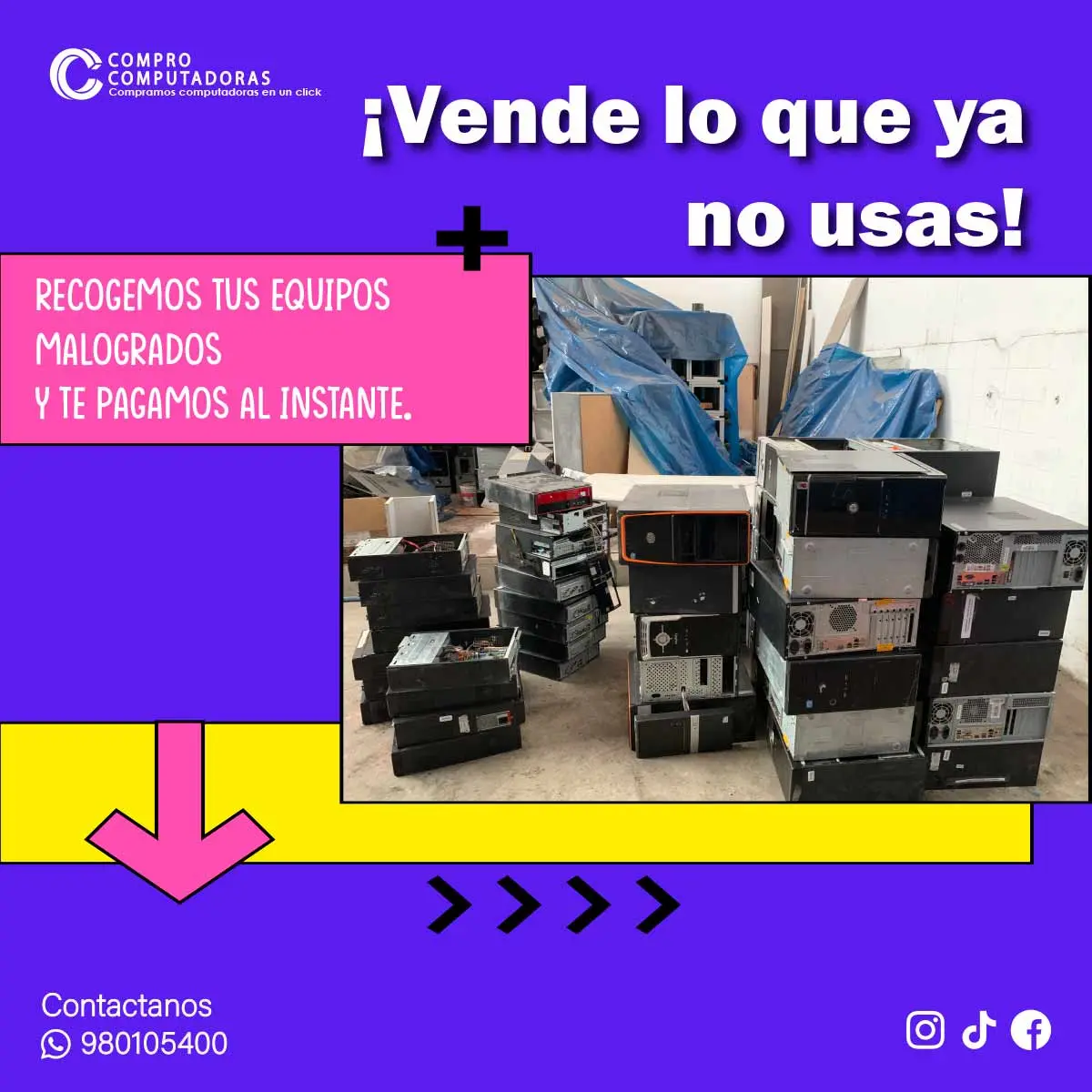 Reciclaje sin estrés recojo inmediato y pago justo