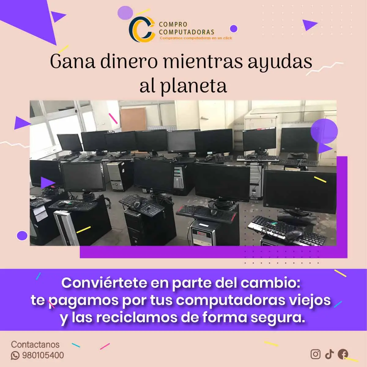 COMPRAMOS COMPUTADORAS