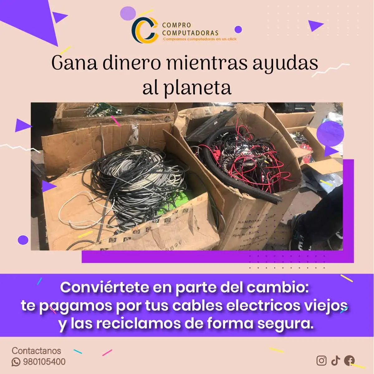 COMPRAMOS CABLES ELECTRICOS 