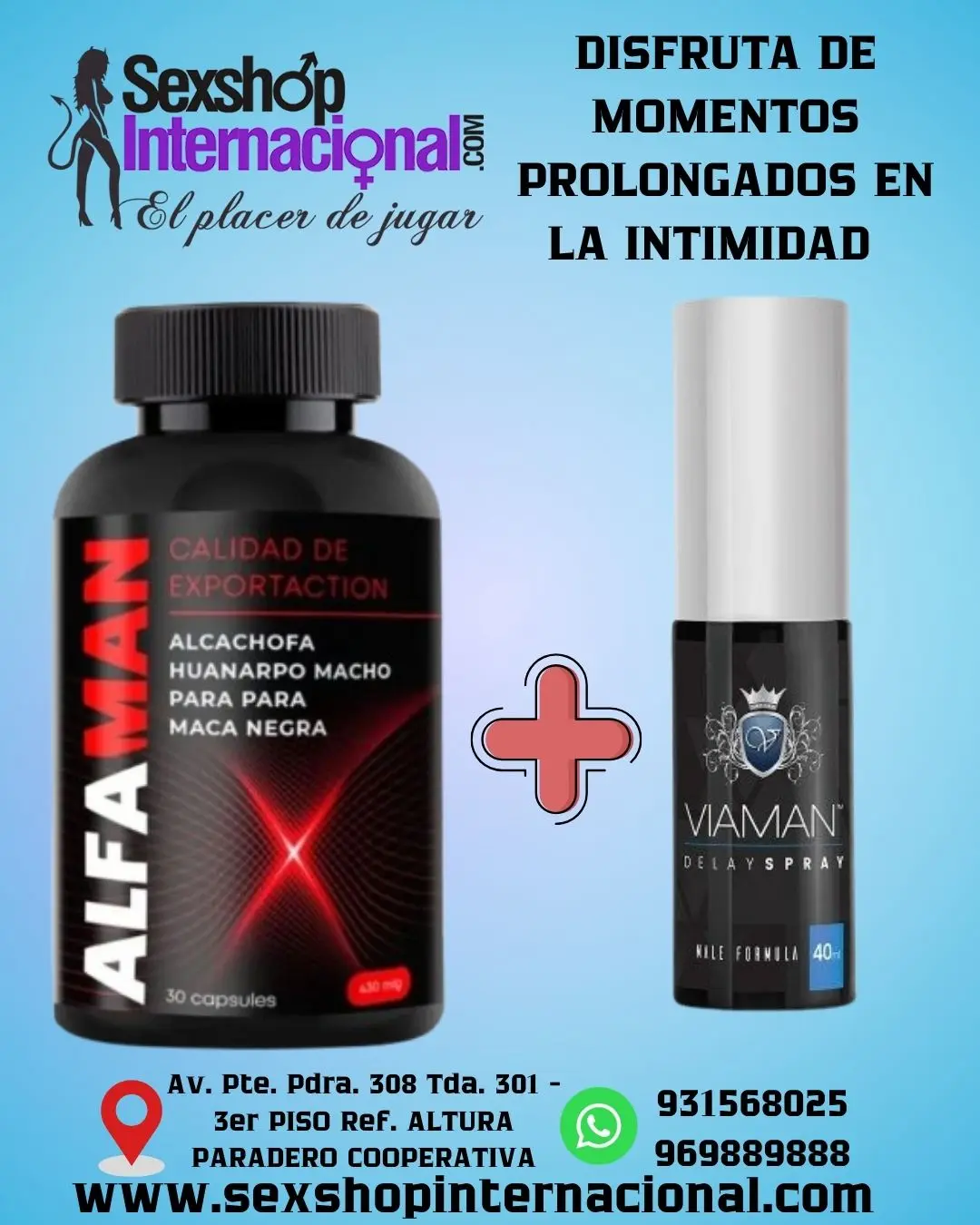 ALFAMAN ORIGINAL VIAMAN SPRAY RETARDANTE