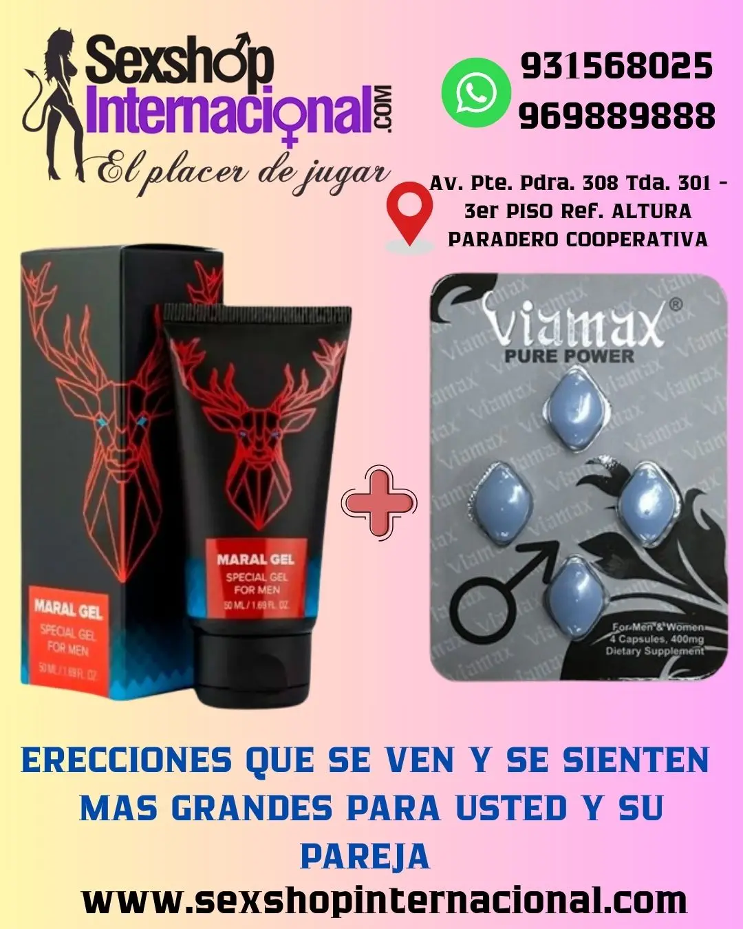 MARAL GEL VIAMAX PURE POWER